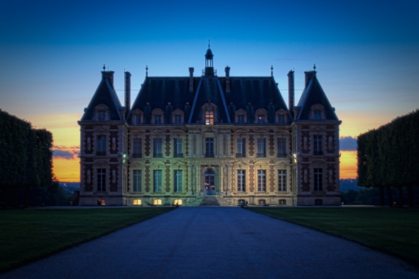 Castle of Sceaux HDR image Paris
